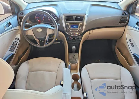 2015 Hyundai Accent Gls z USA, uszkodzony, nr VIN KMHCT4AE5FU809738